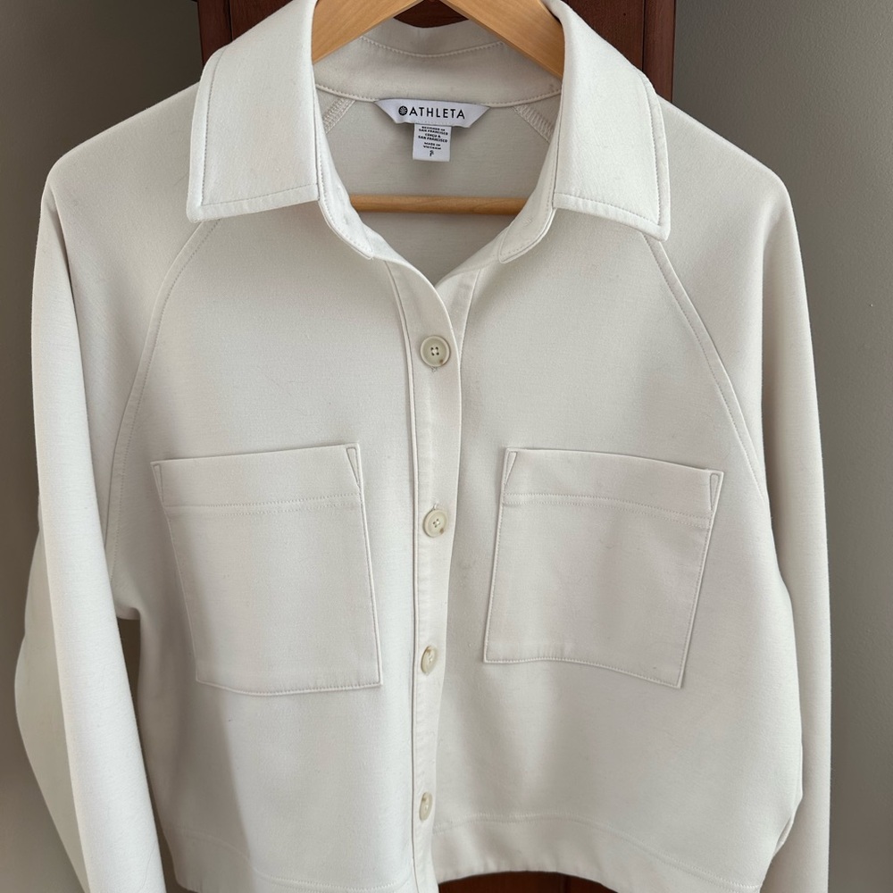 Athleta Allure Shirt Jacket